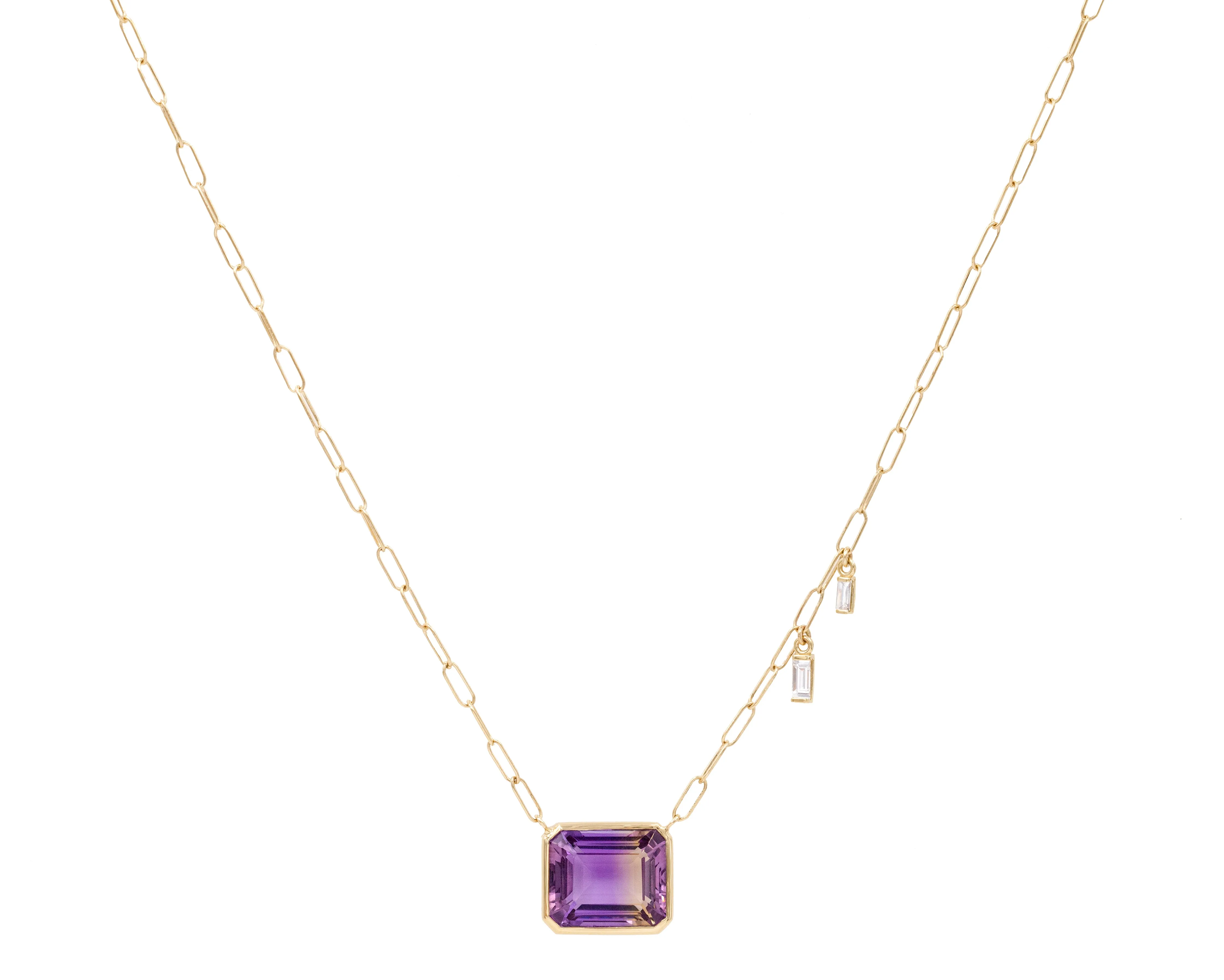 Ametrine Pendant Necklace