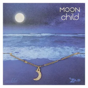 Anklet - Moon Child Crescent Moon Charm