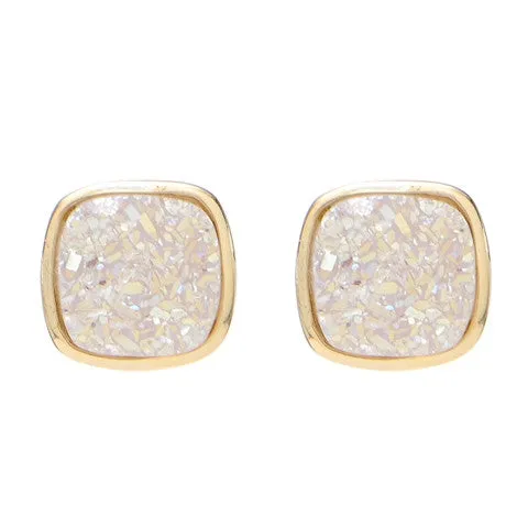 Avra Small Square Studs