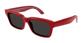 Balenciaga Sunglass Unisex Red Grey BB0346S-004