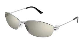 Balenciaga Sunglass Unisex Silver BB0336S-006