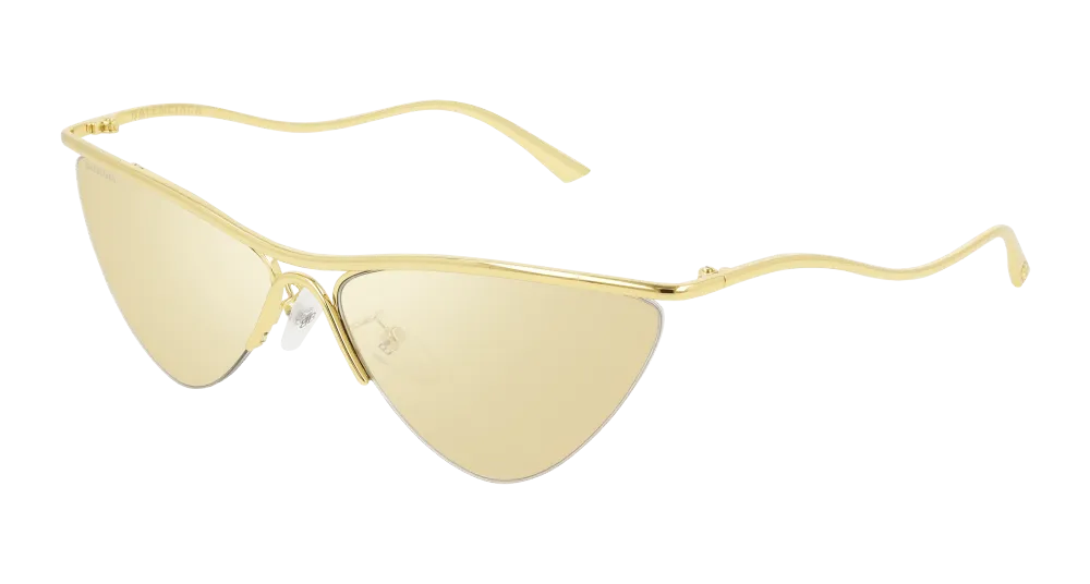 Balenciaga Sunglass Woman Gold BB0093S-004