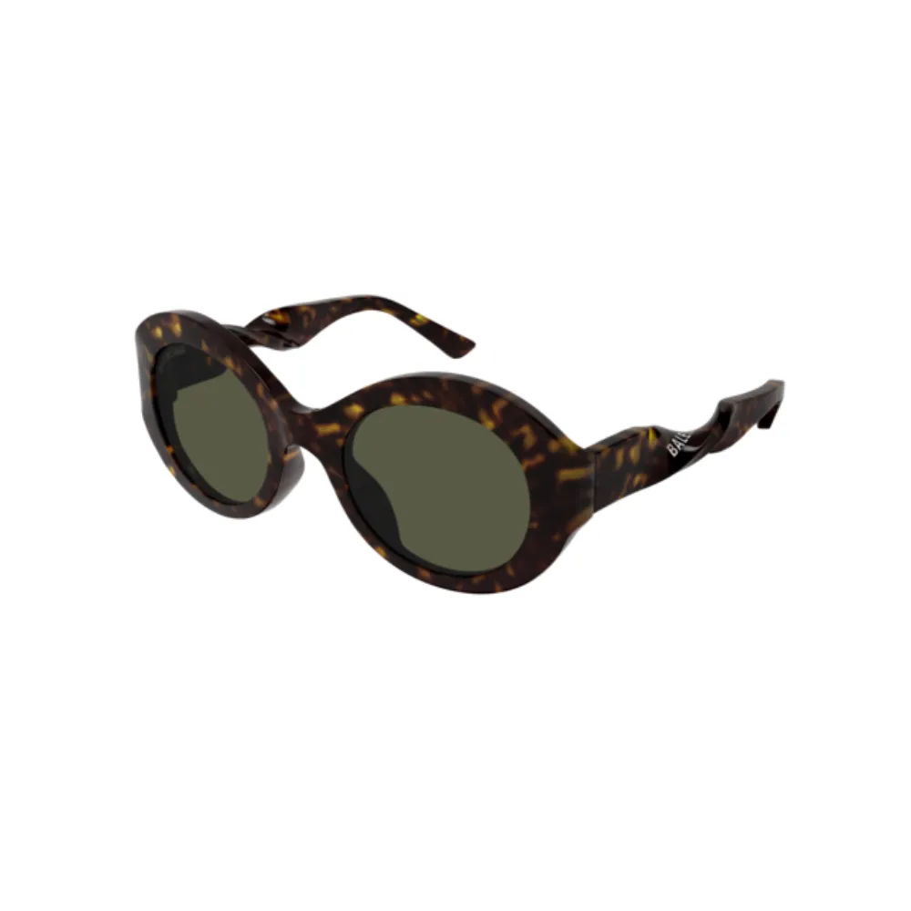 Balenciaga Sunglass Woman havana Green BB0208S-002