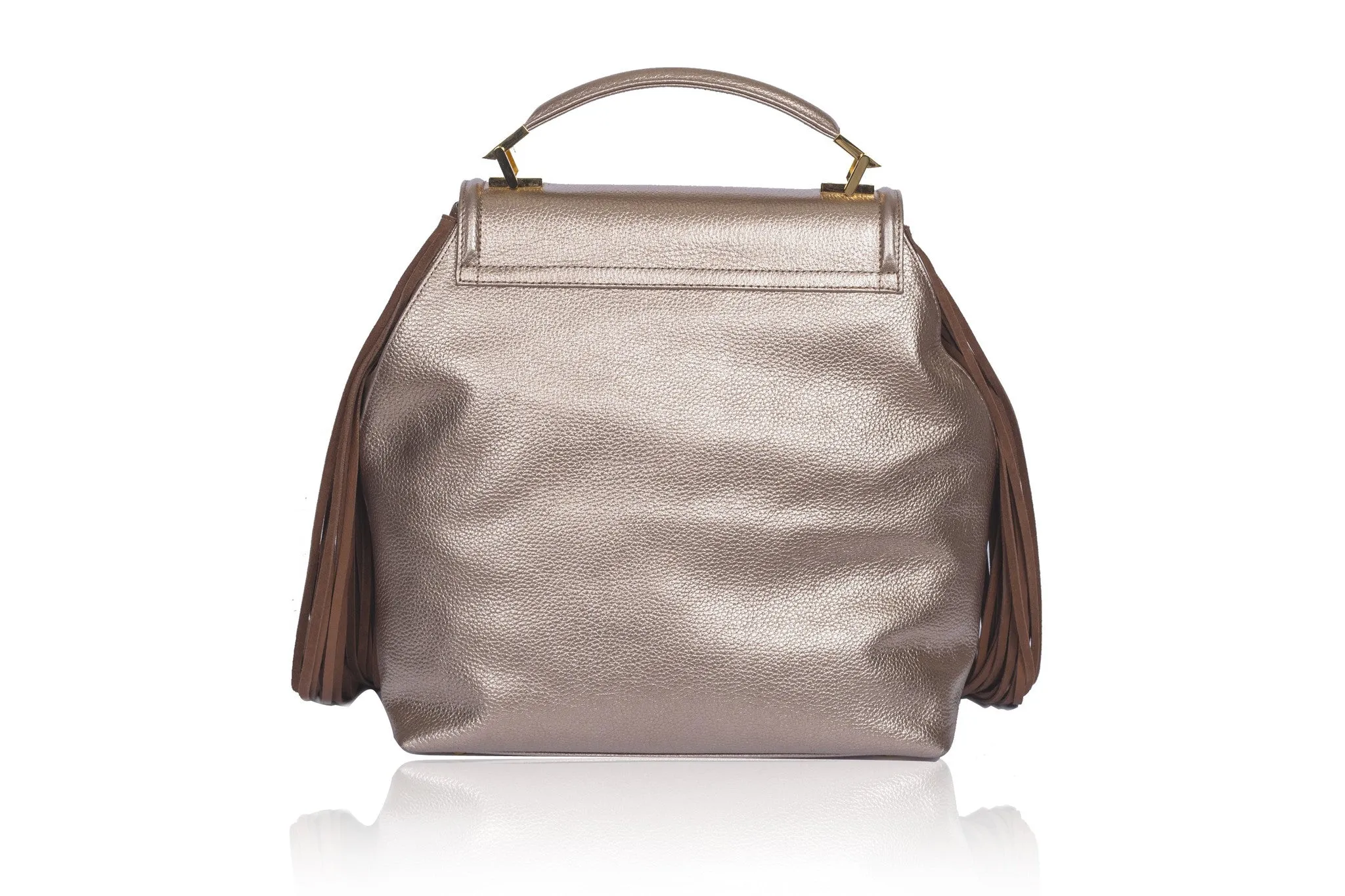 Bronze Becky Medium Satchel