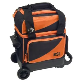 BSI 1 Ball Roller Bowling Bag Orange Black