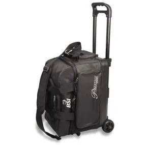 BSI Prestige 2 Ball Roller Bowling Bag Black