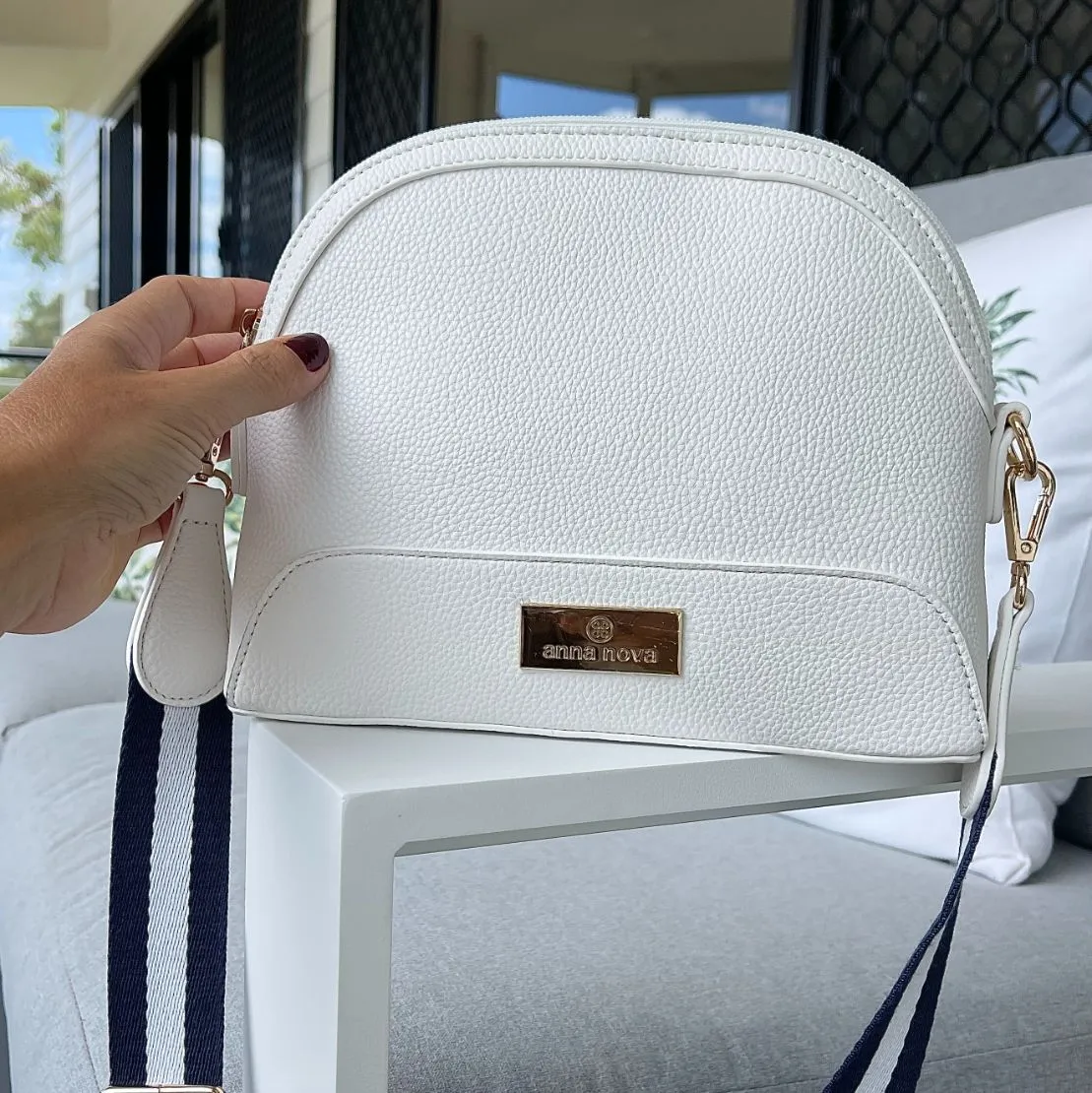 Calypso Satchel (White)