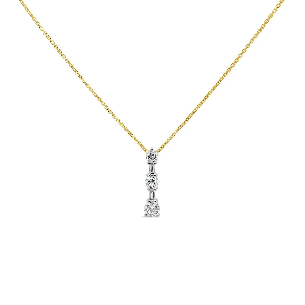 Clara by Martin Binder Diamond Dangle Necklace (0.76 ct. tw.)