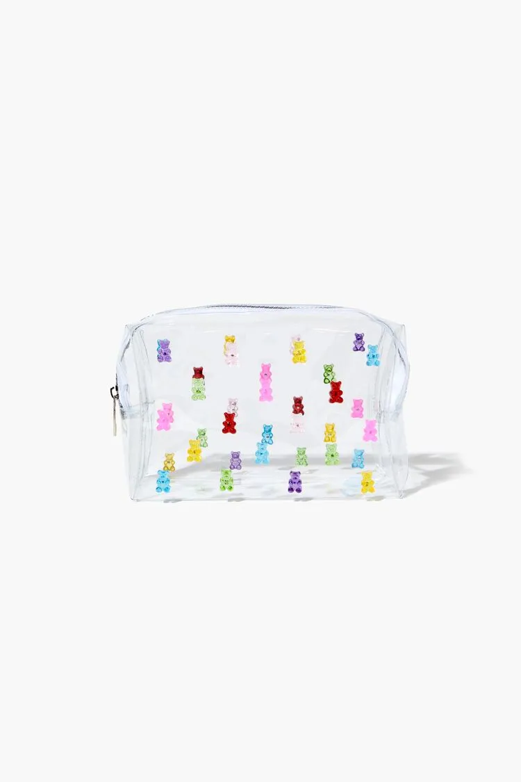 Crystal Clear Gummy Bear Themed Makeup Bag.