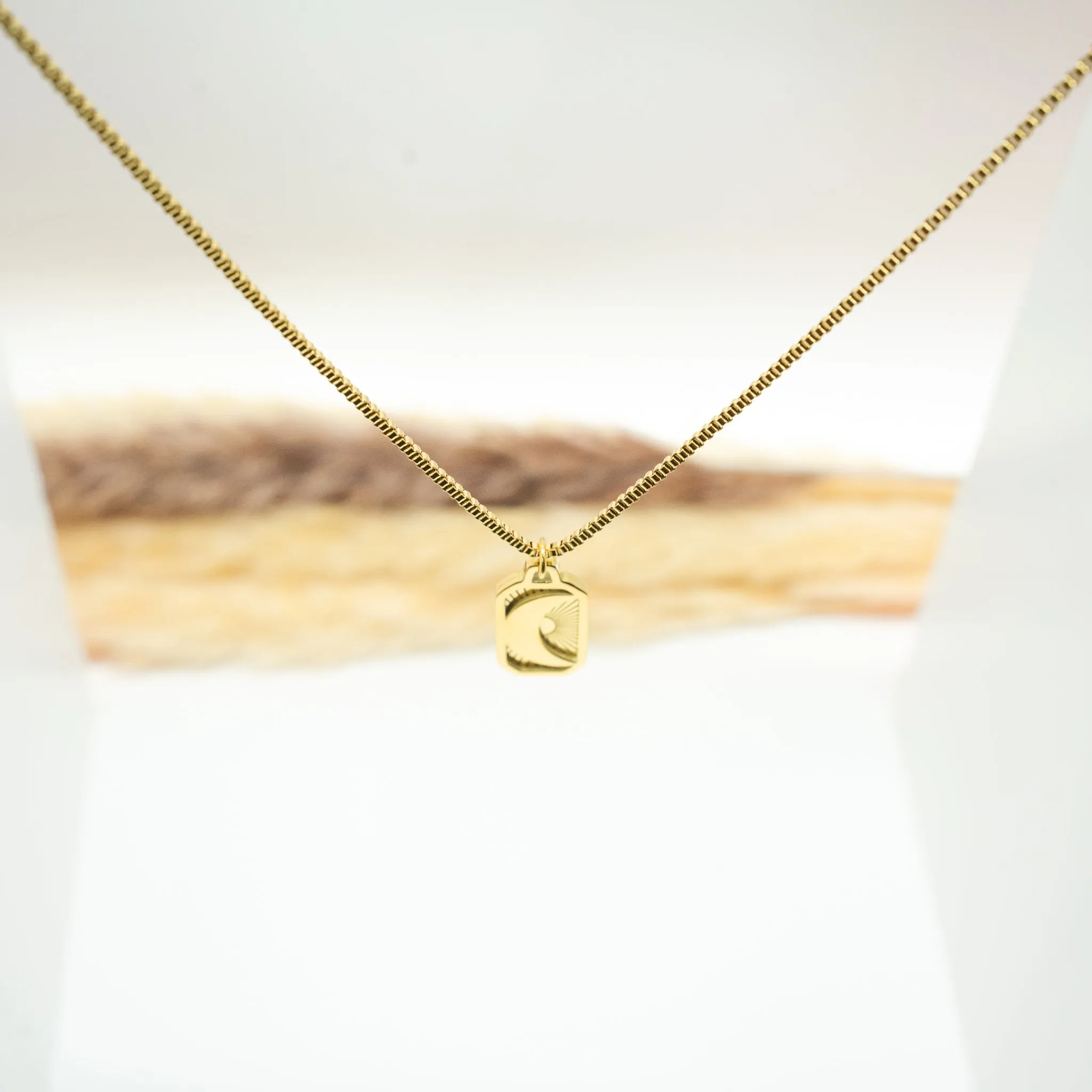 Crescent Horizon Necklace