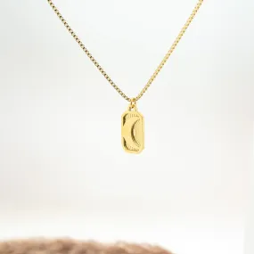 Crescent Horizon Necklace