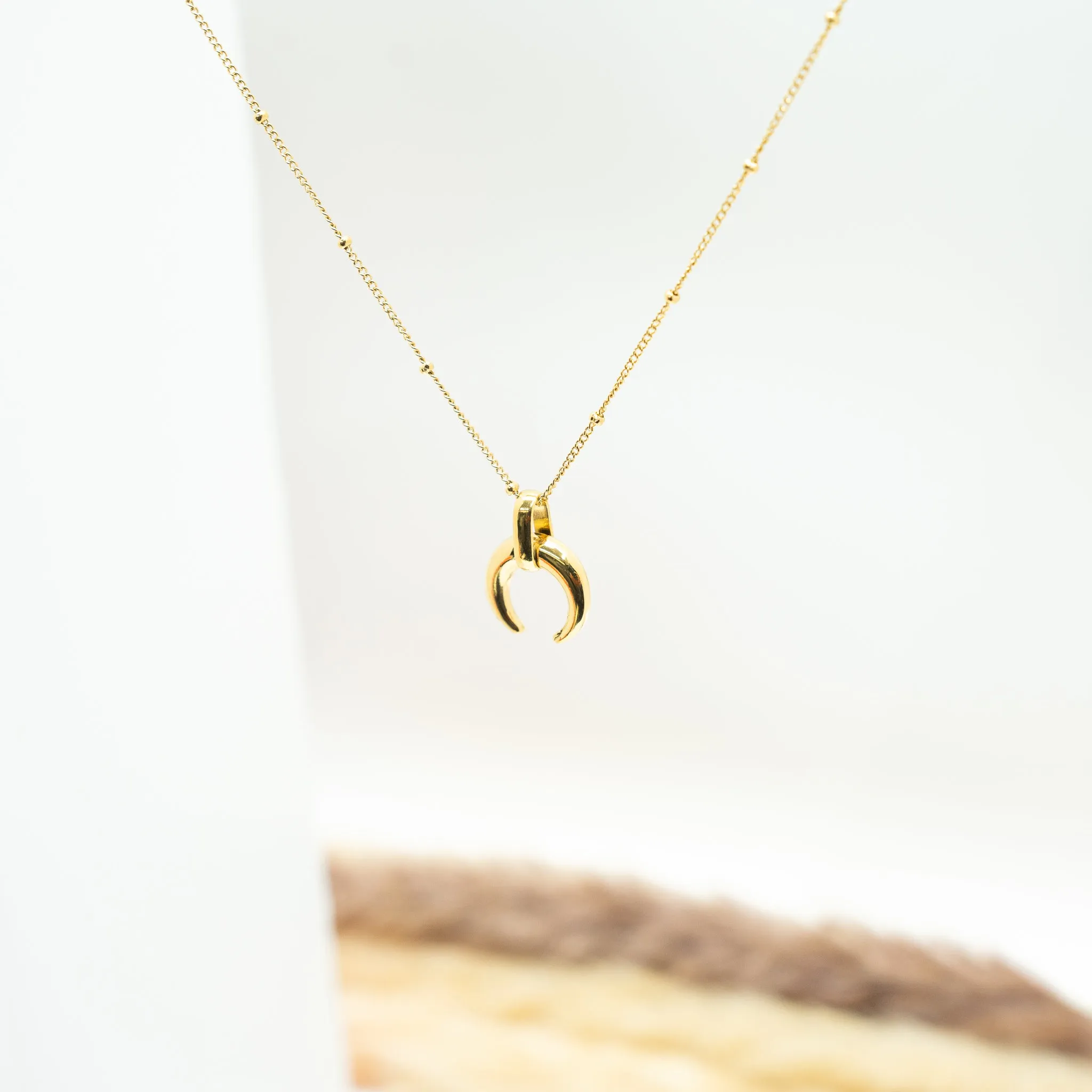 Crescent Shadow Necklace