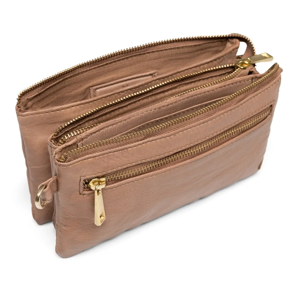 Depeche Small Leather Crossbody Bag (Other Colours)