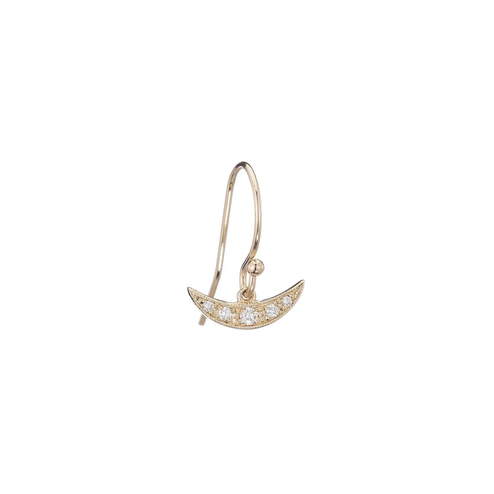 Diamond Balance Earring (Single)