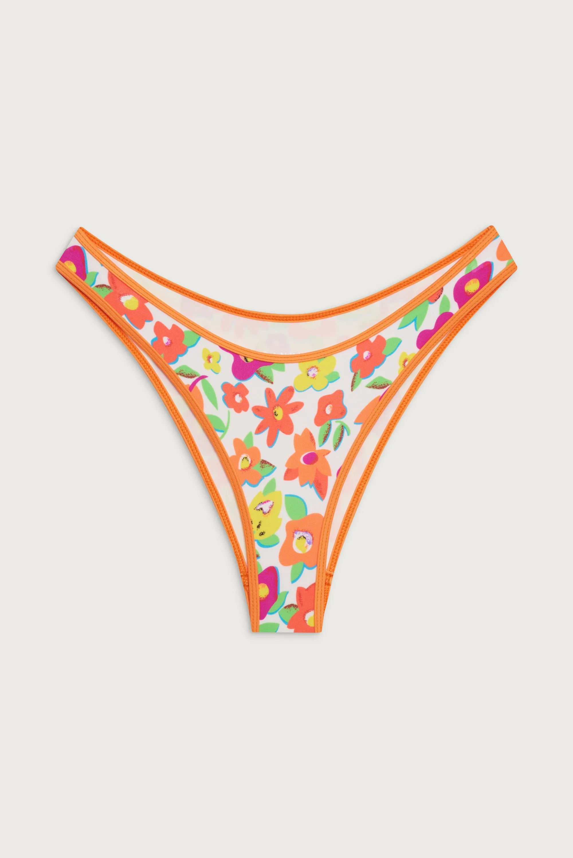 Dove Shine Classic Bikini Bottom - French Flowers