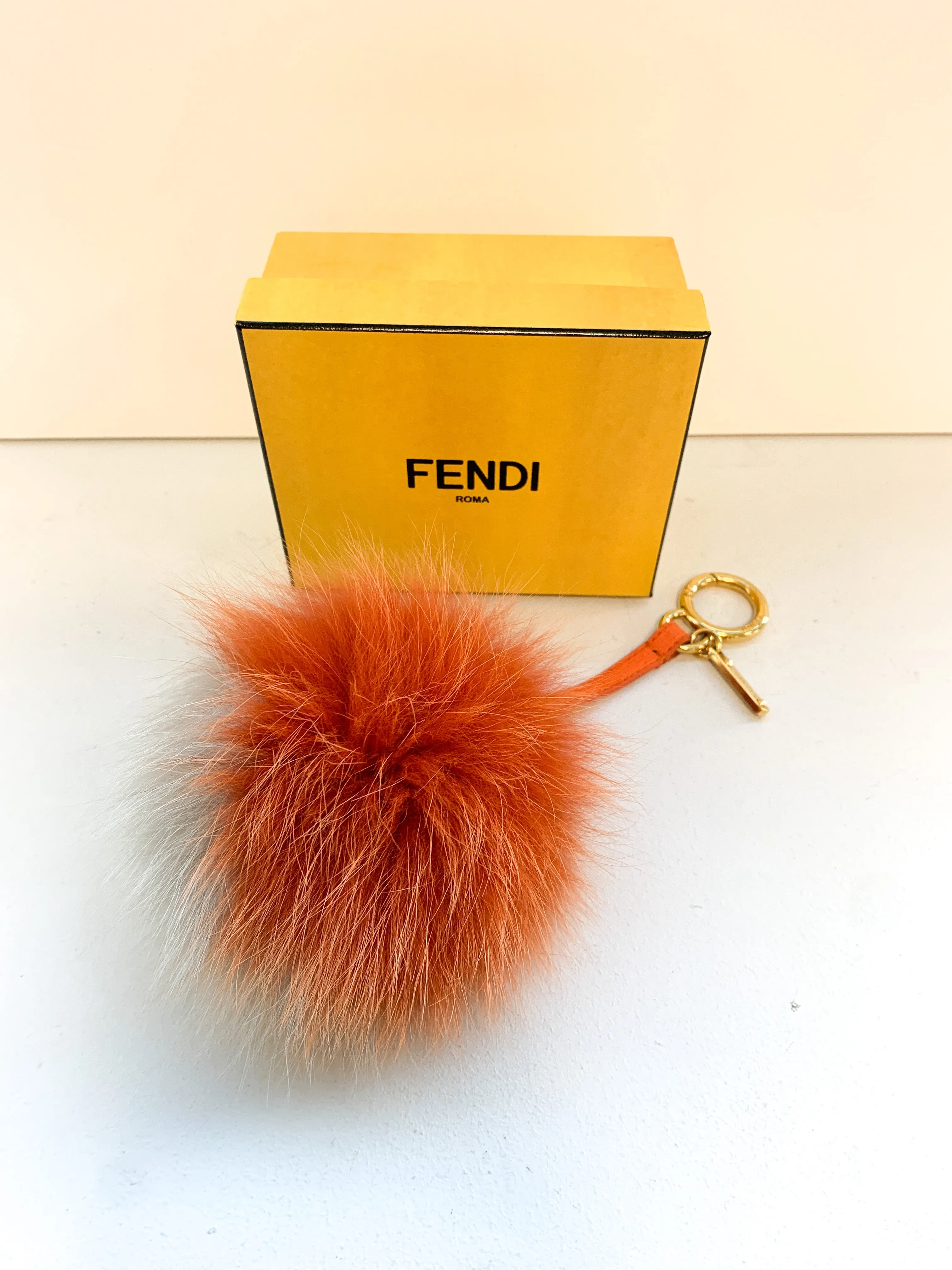 Fendi Small Real Fur Bag Charm