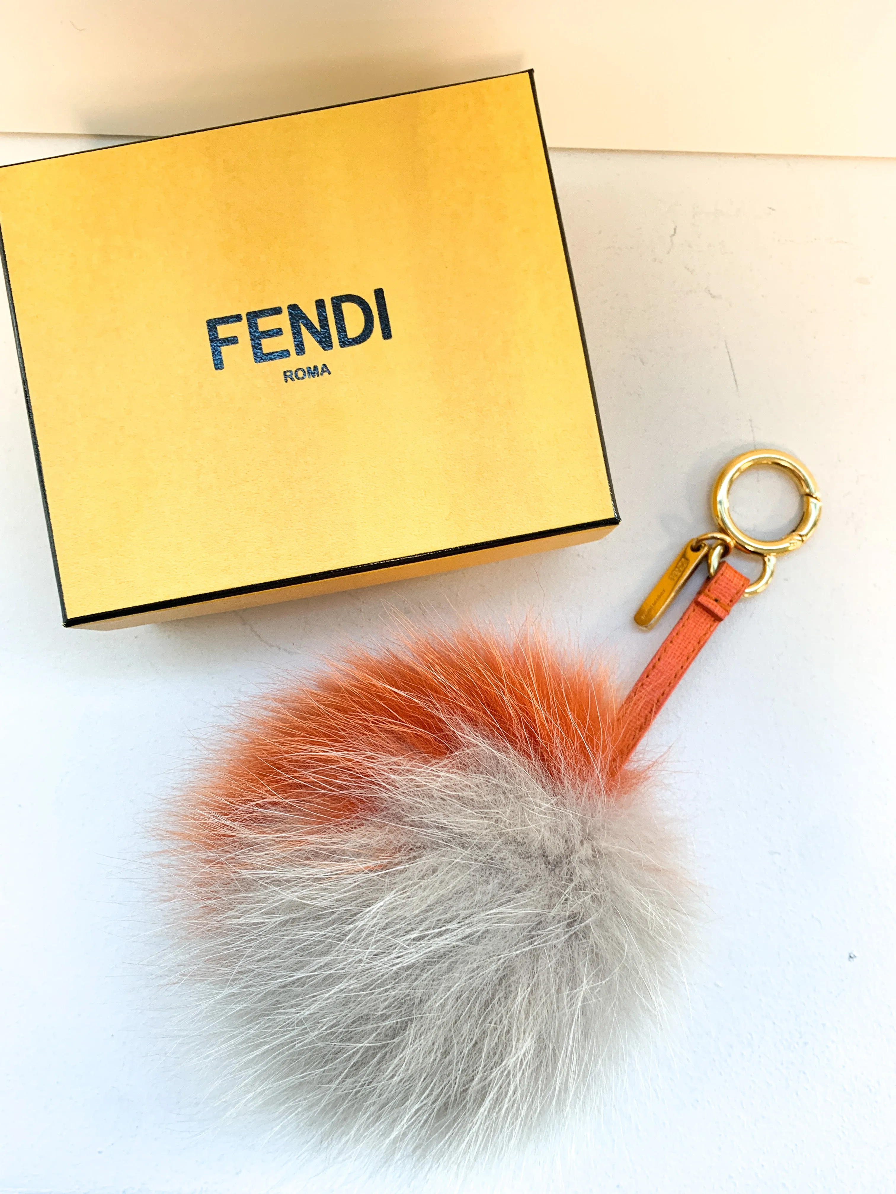 Fendi Small Real Fur Bag Charm