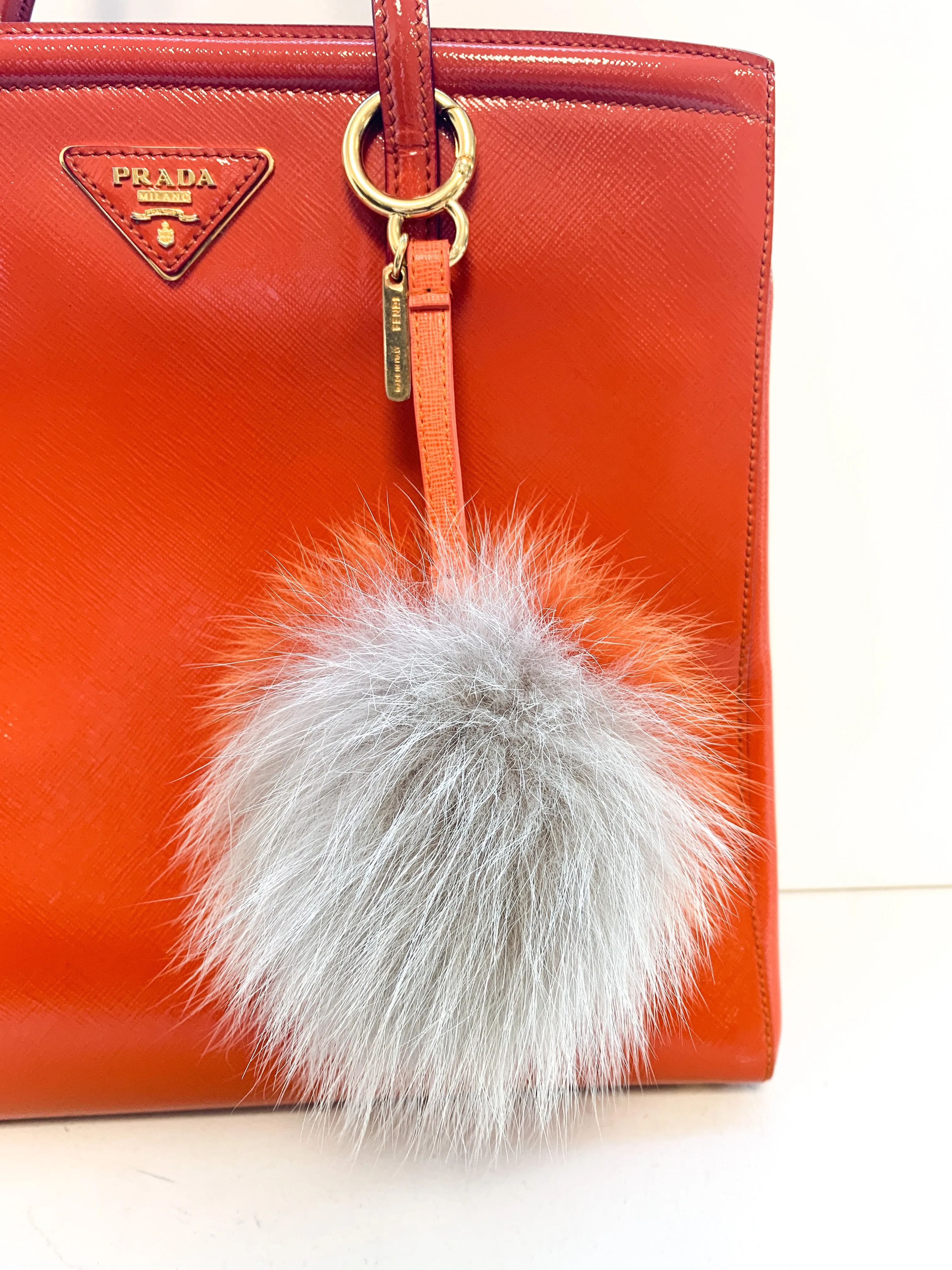 Fendi Small Real Fur Bag Charm