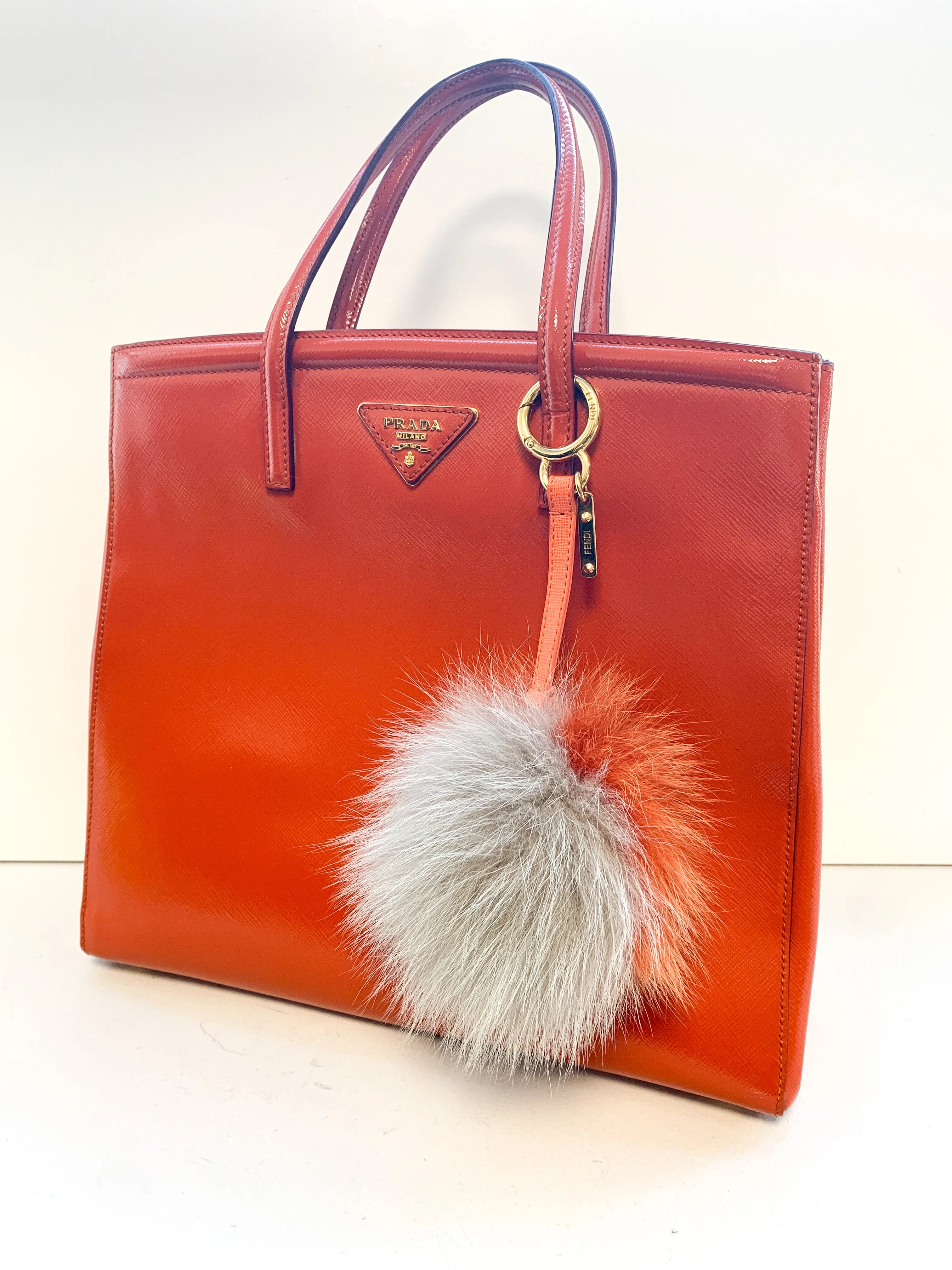 Fendi Small Real Fur Bag Charm