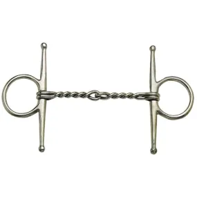 Full Cheek Snaffle with Twisted Wire Mouth