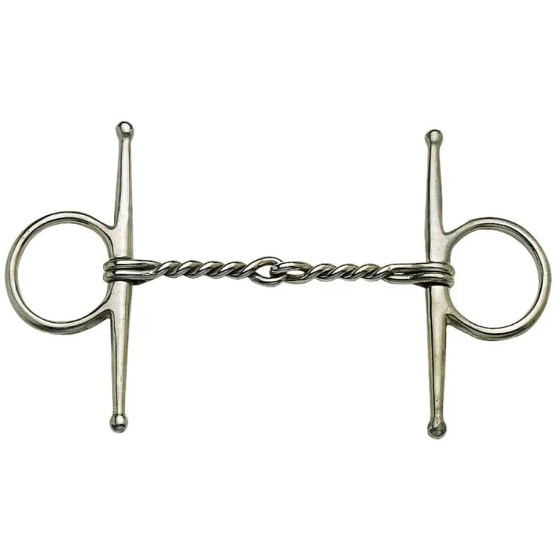 Full Cheek Snaffle with Twisted Wire Mouth