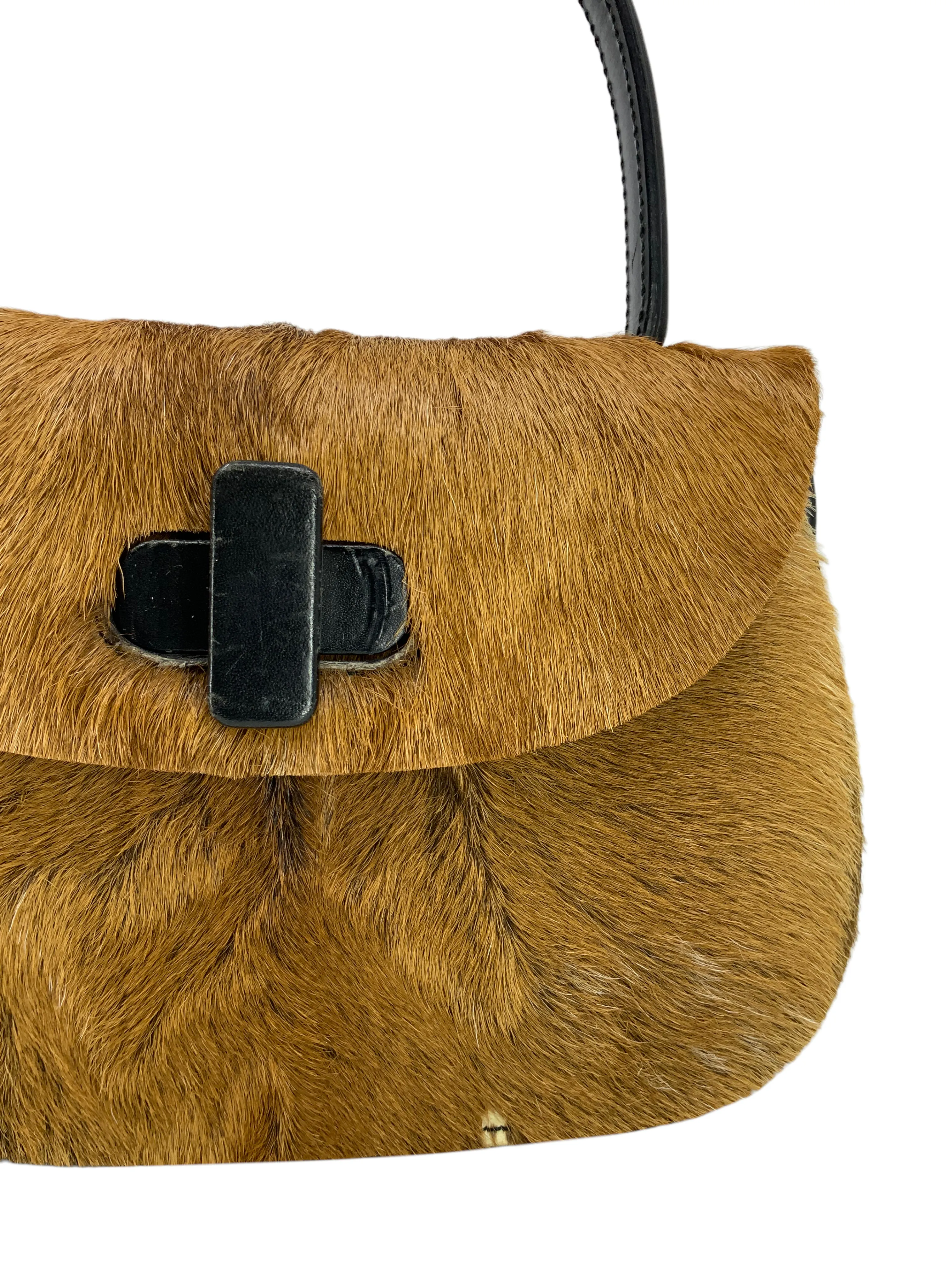 Gucci Pony Hair Classic Top Handle Bag