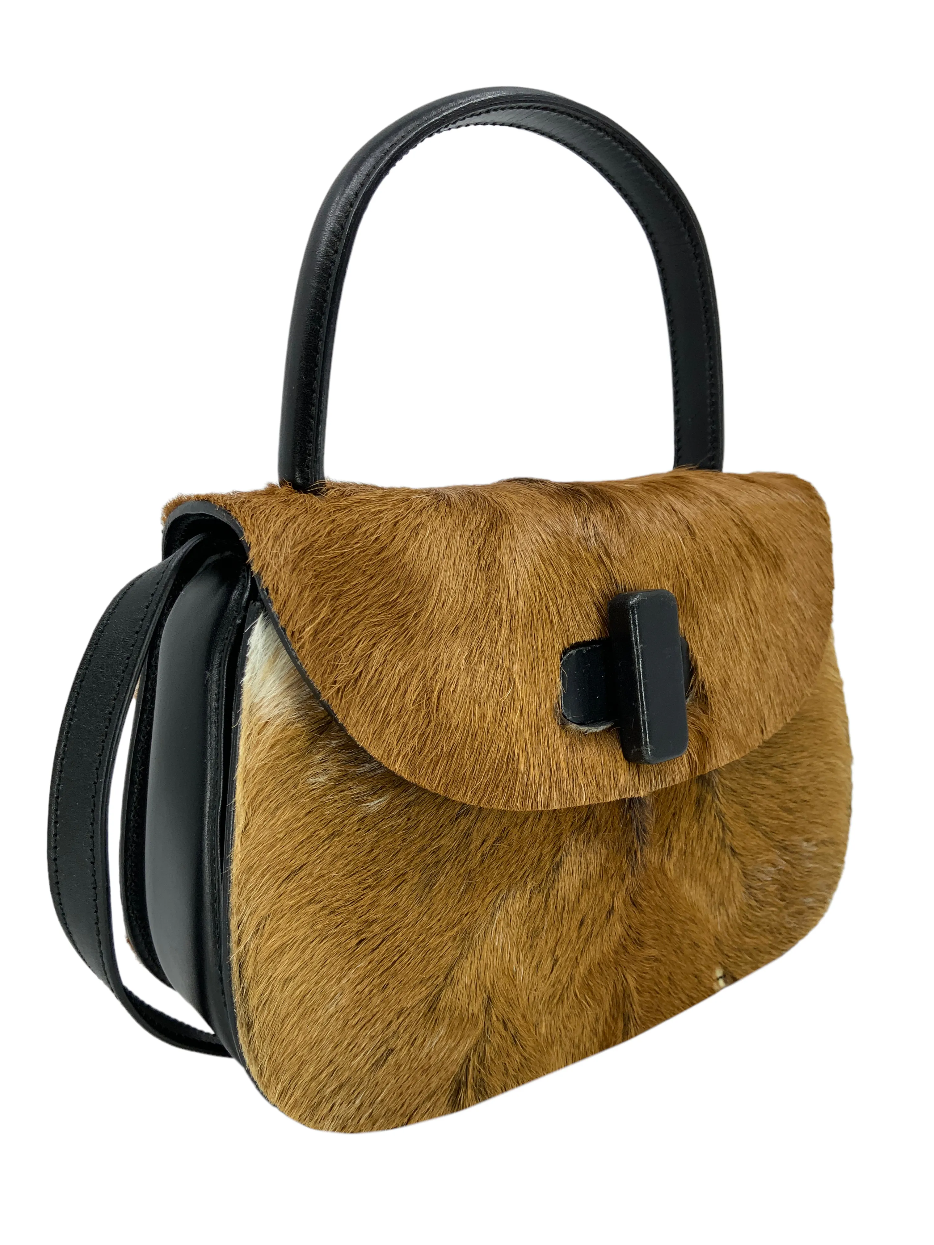 Gucci Pony Hair Classic Top Handle Bag