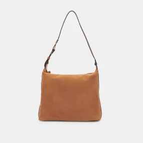 HANA SHOULDER BAG RUSTY OAK SUEDE