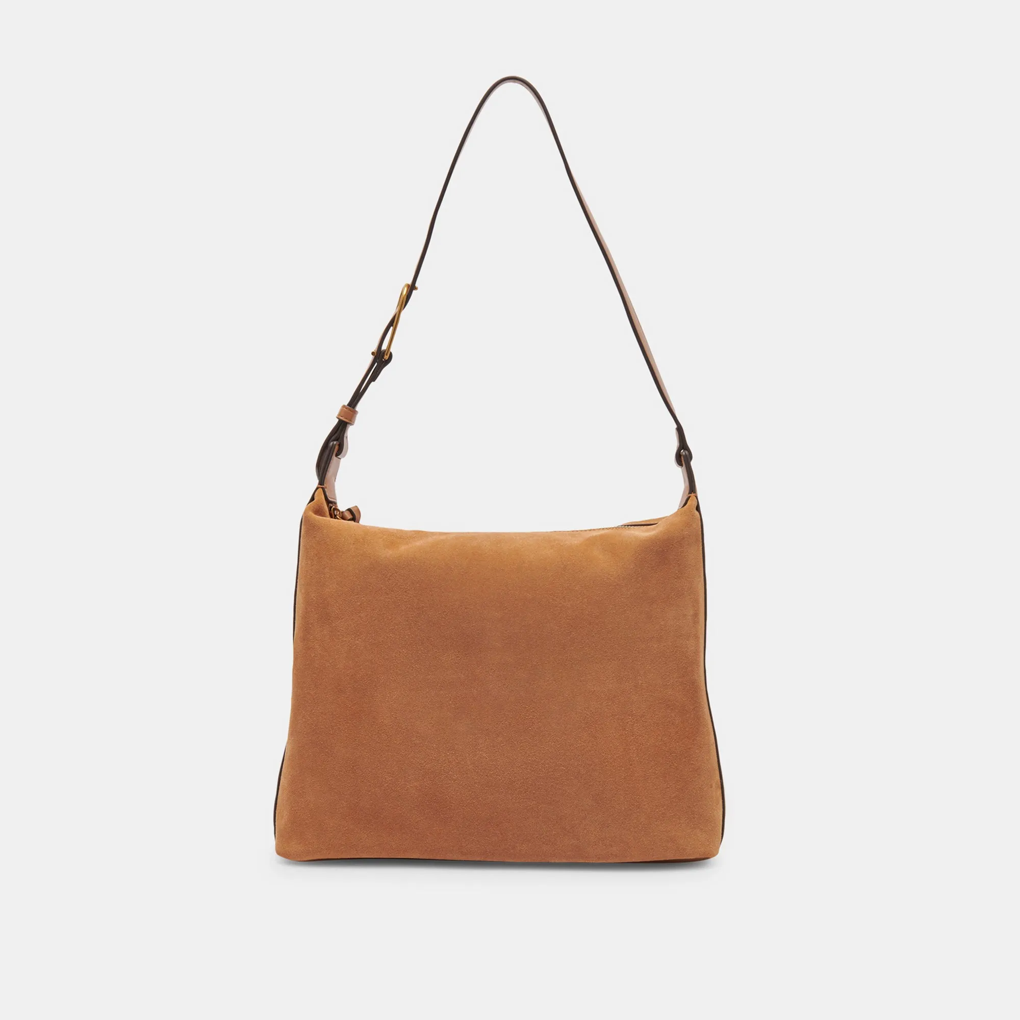 HANA SHOULDER BAG RUSTY OAK SUEDE