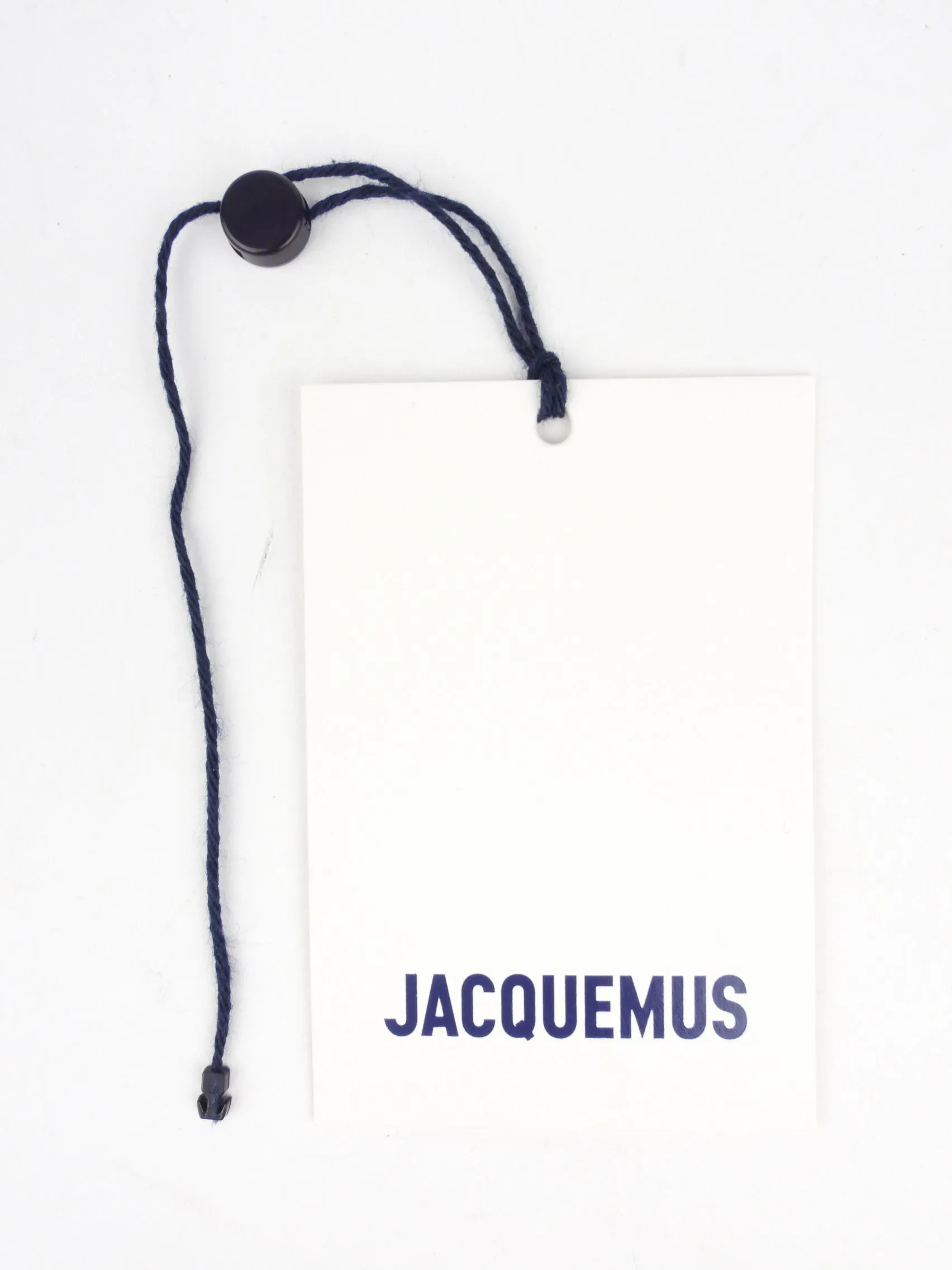 Jacquemus Blue Leather Le Grand Chiquito Large Signature Two Way Handbag