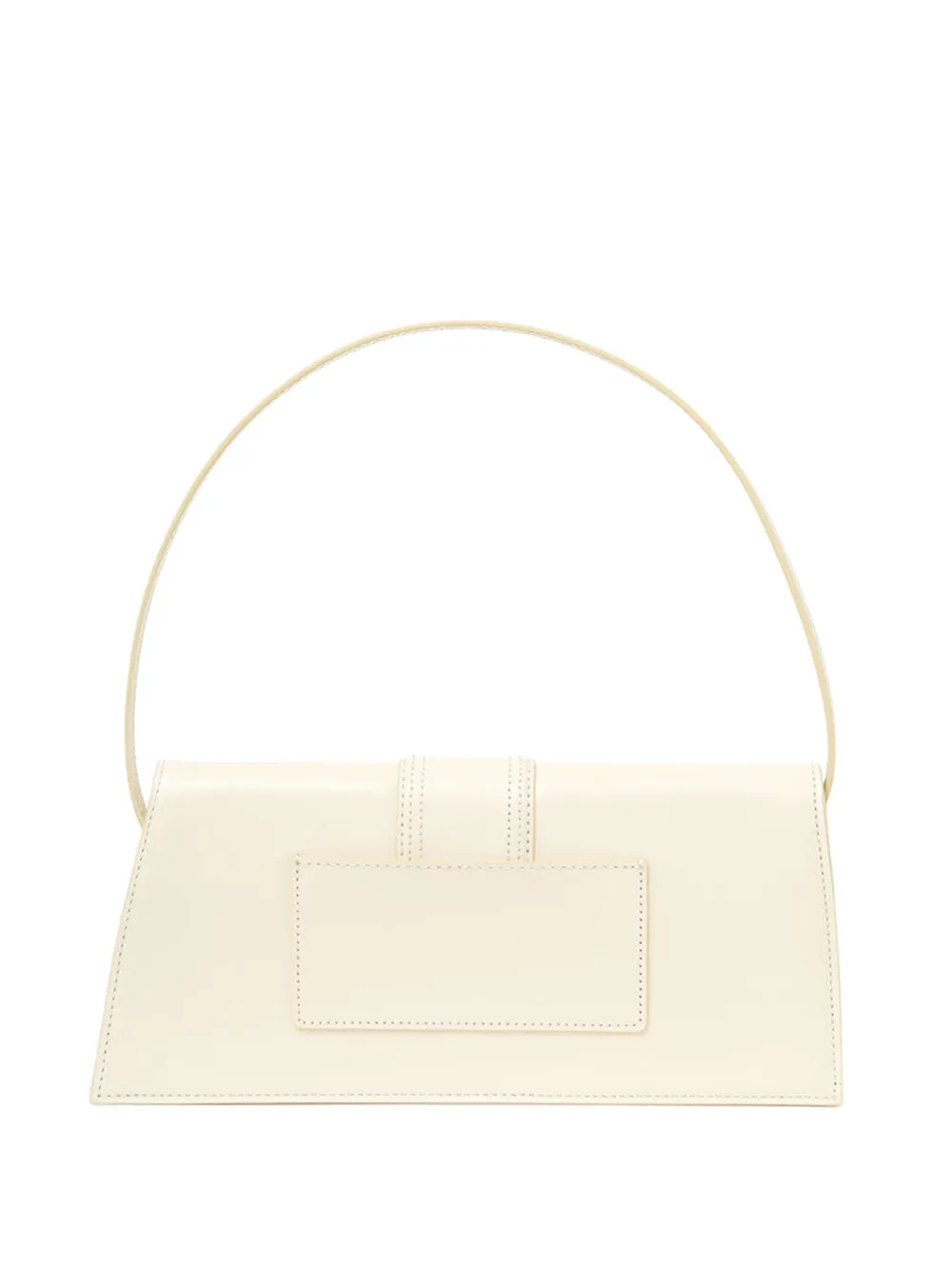 Jacquemus Leather Long Shoulder Bag 'Ivory'