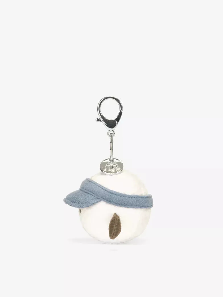 Jellycat Amuseable Sports Golf Ball woven bag charm