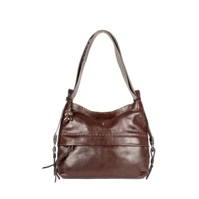 Lara Backpack M HB Vetrato Dark Brown