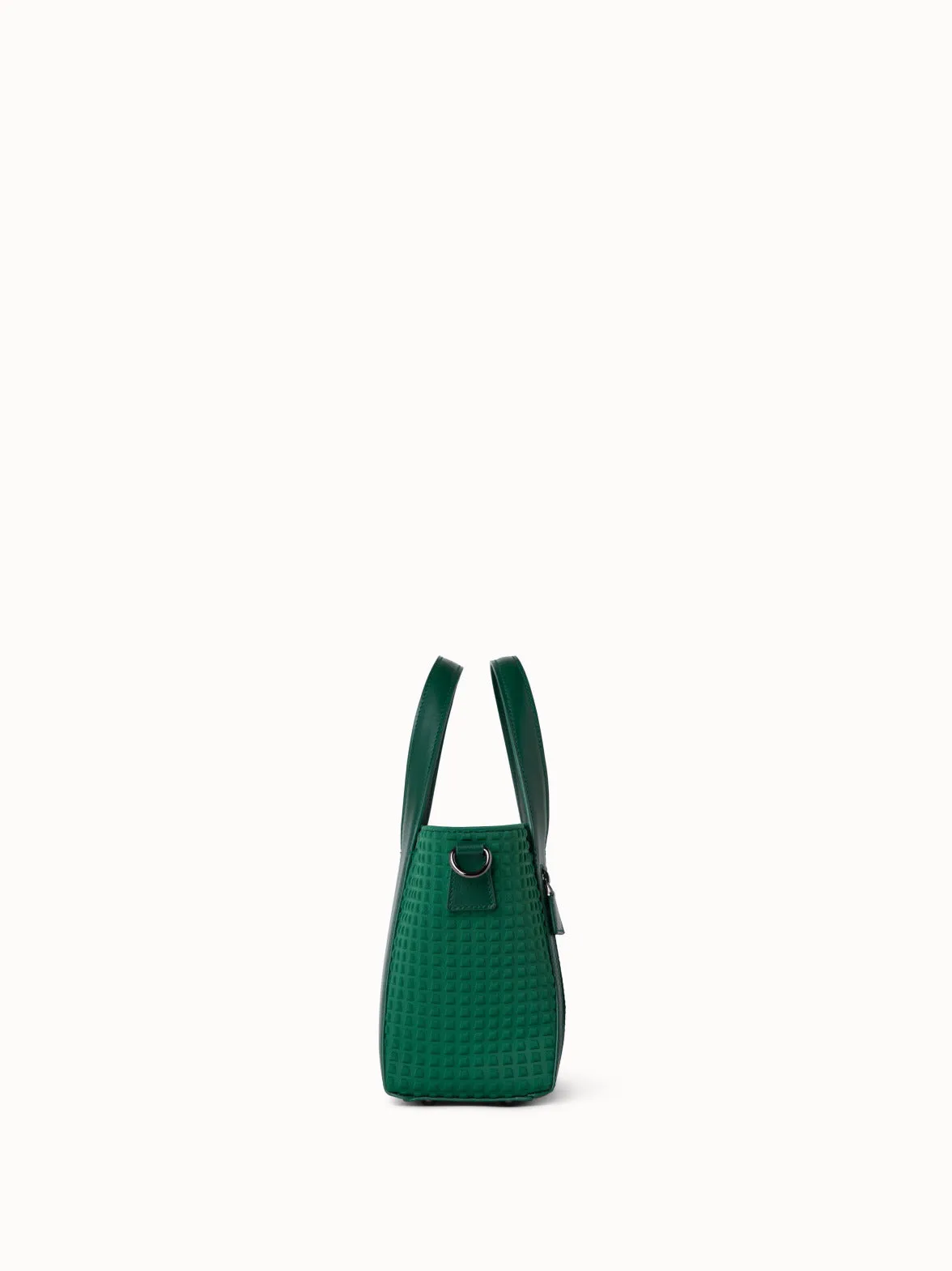 Little Alexa Handtasche aus Techno Trapezoid Stoff