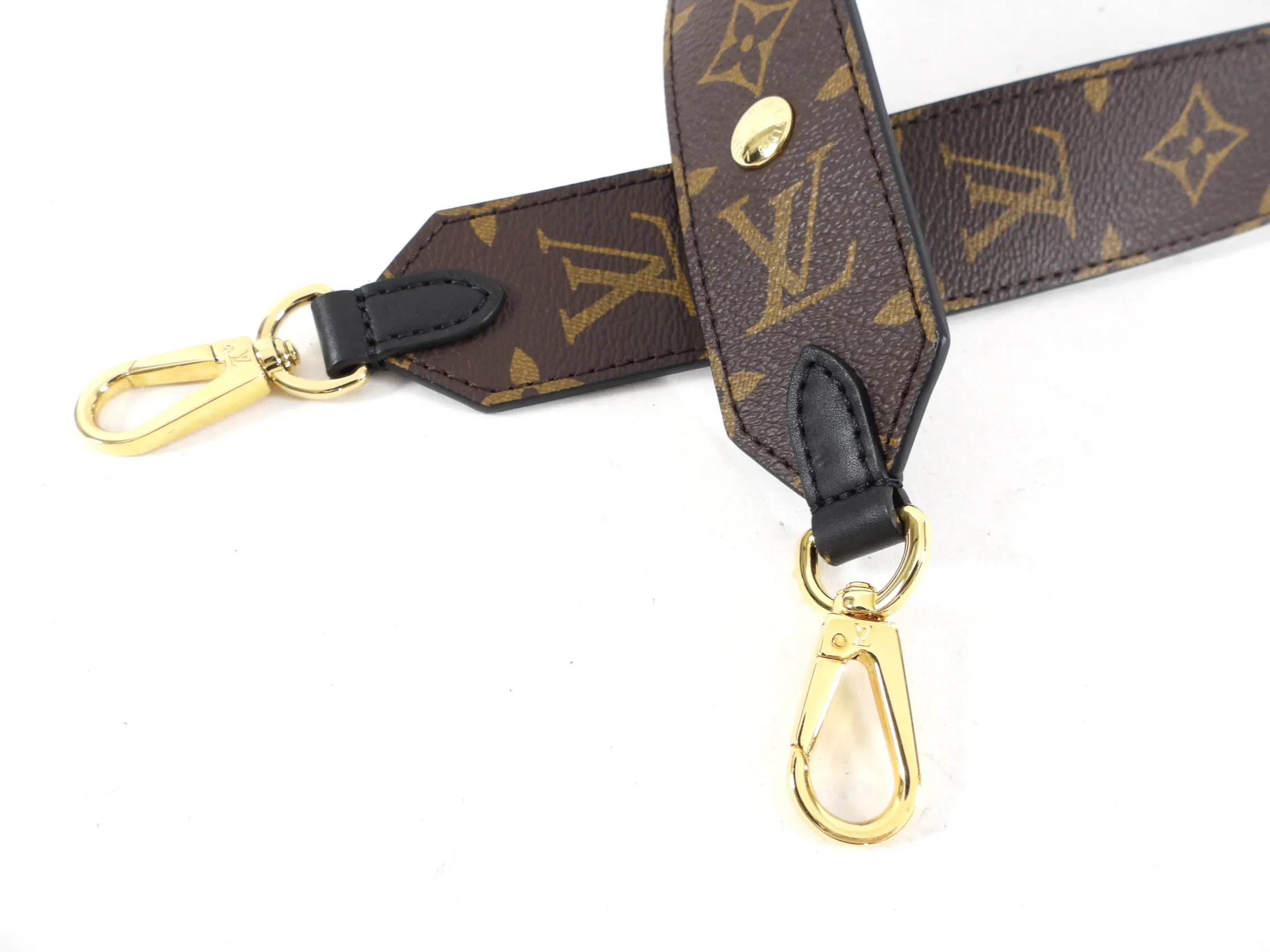 Louis Vuitton Monogram Canvas Wide Bag Strap