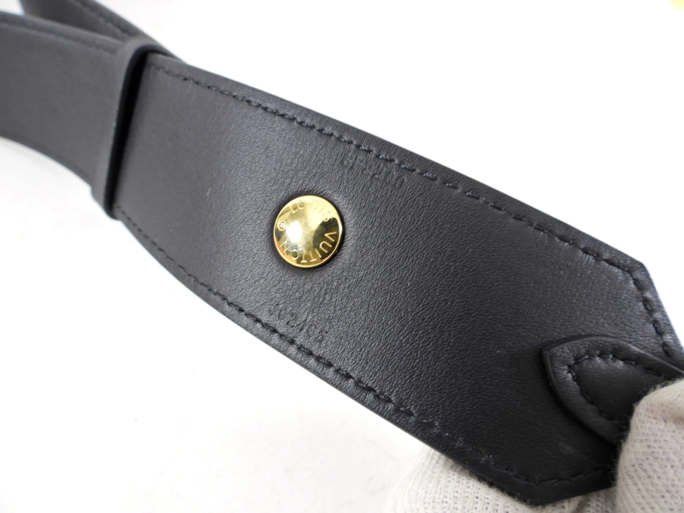 Louis Vuitton Monogram Canvas Wide Bag Strap