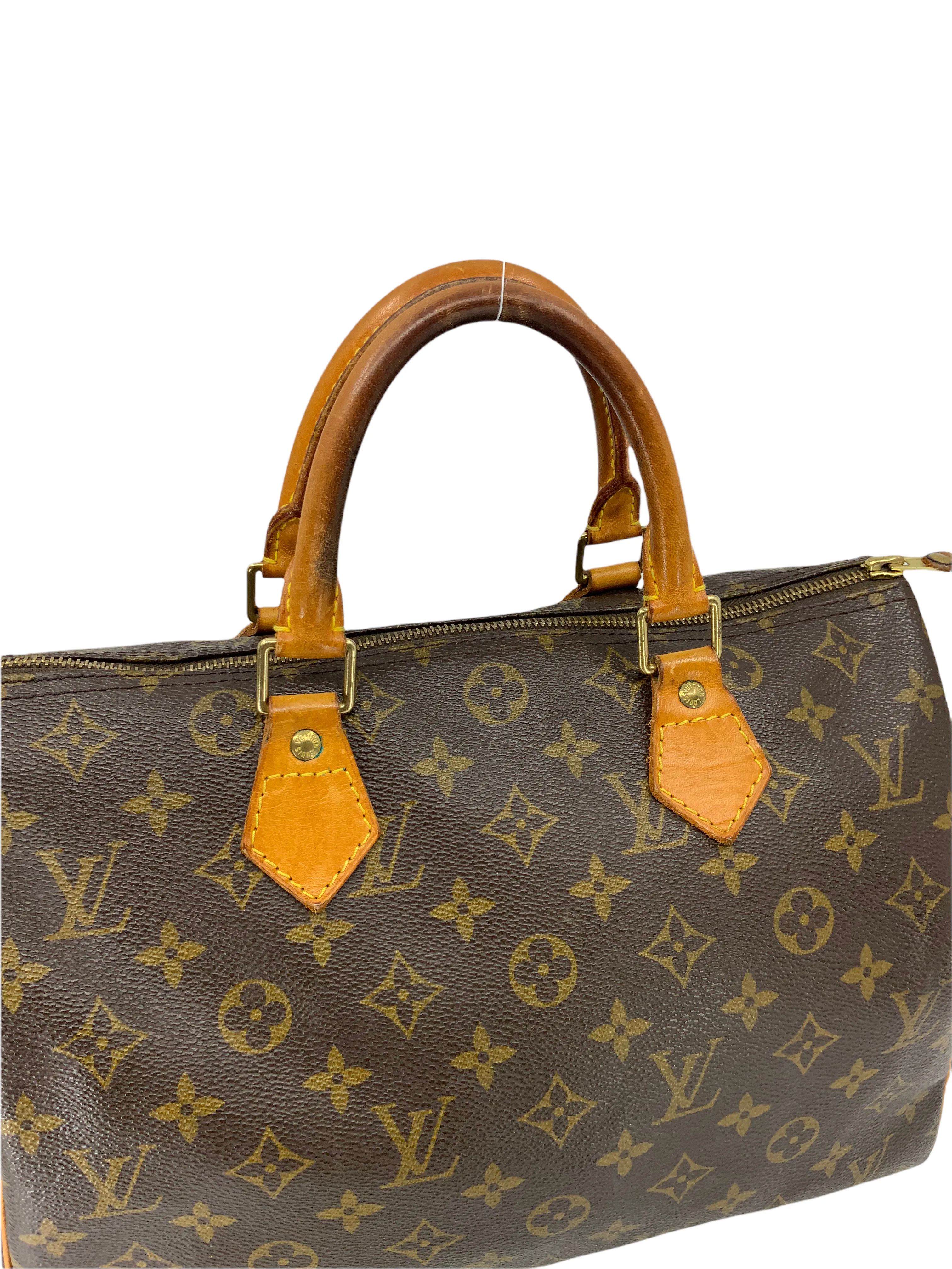 Louis Vuitton Vintage Monogram Canvas Speedy 30 Bag