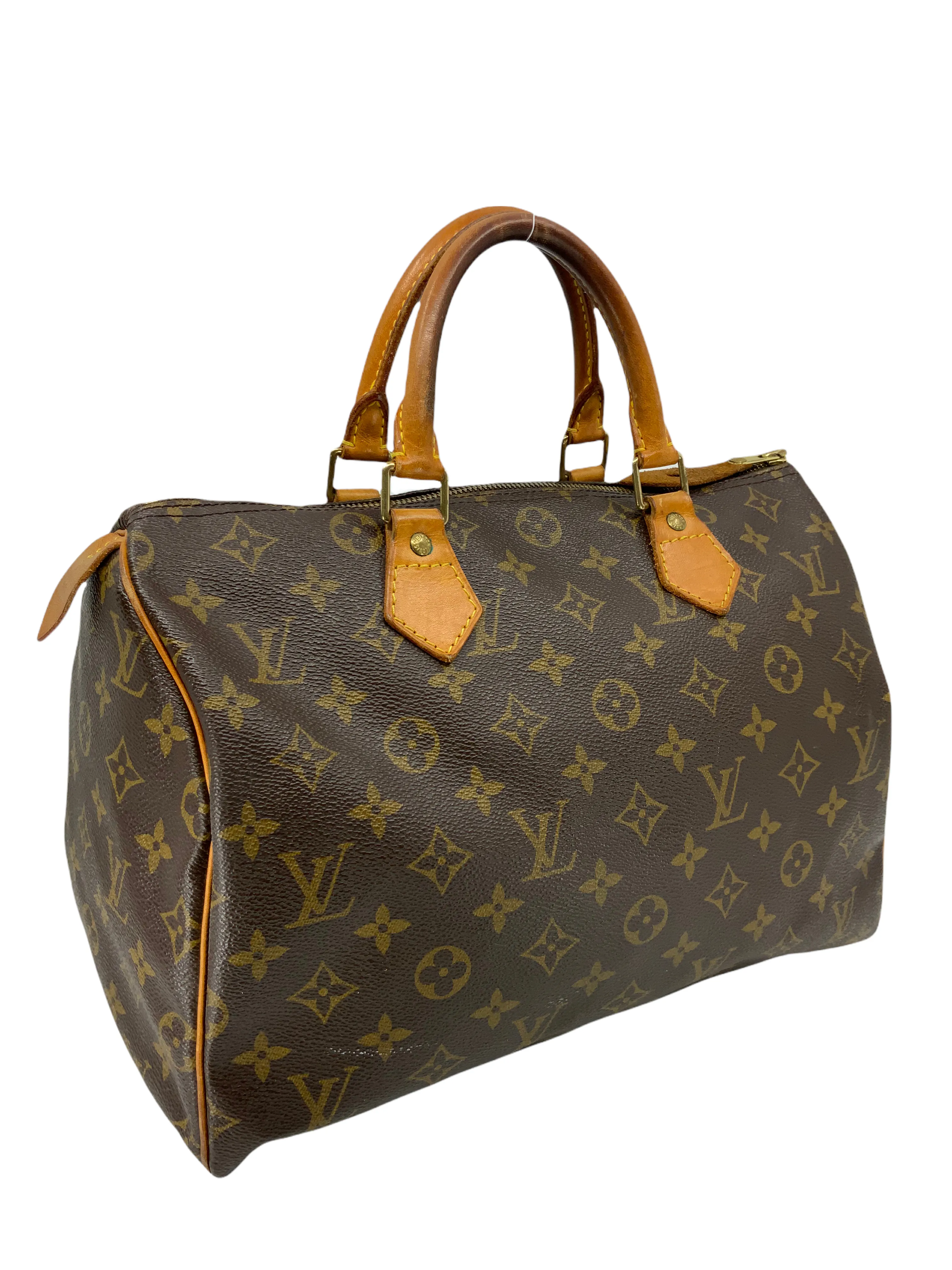 Louis Vuitton Vintage Monogram Canvas Speedy 30 Bag