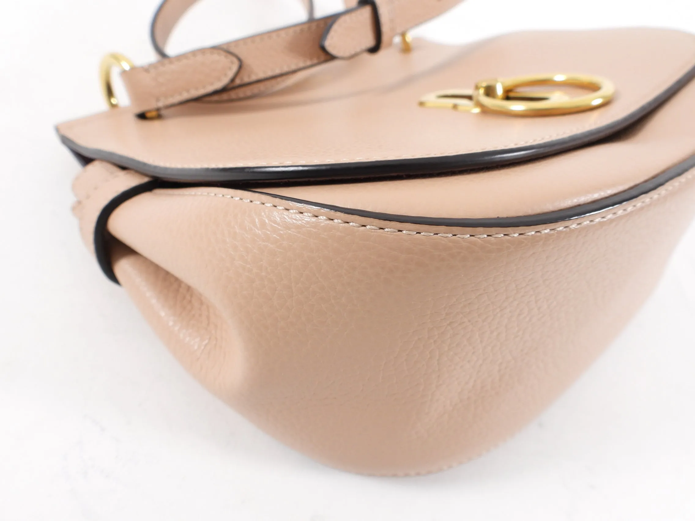 Mulberry Small Amberley Leather Satchel Crossbody Bag