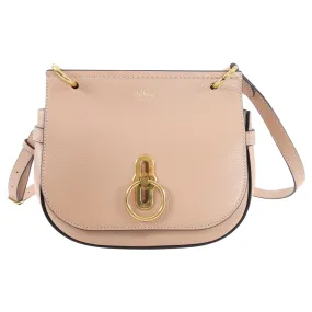 Mulberry Small Amberley Leather Satchel Crossbody Bag