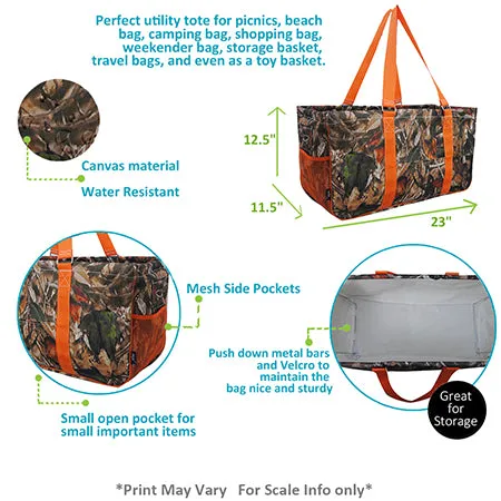 Orange Camo NGIL Utility Bag