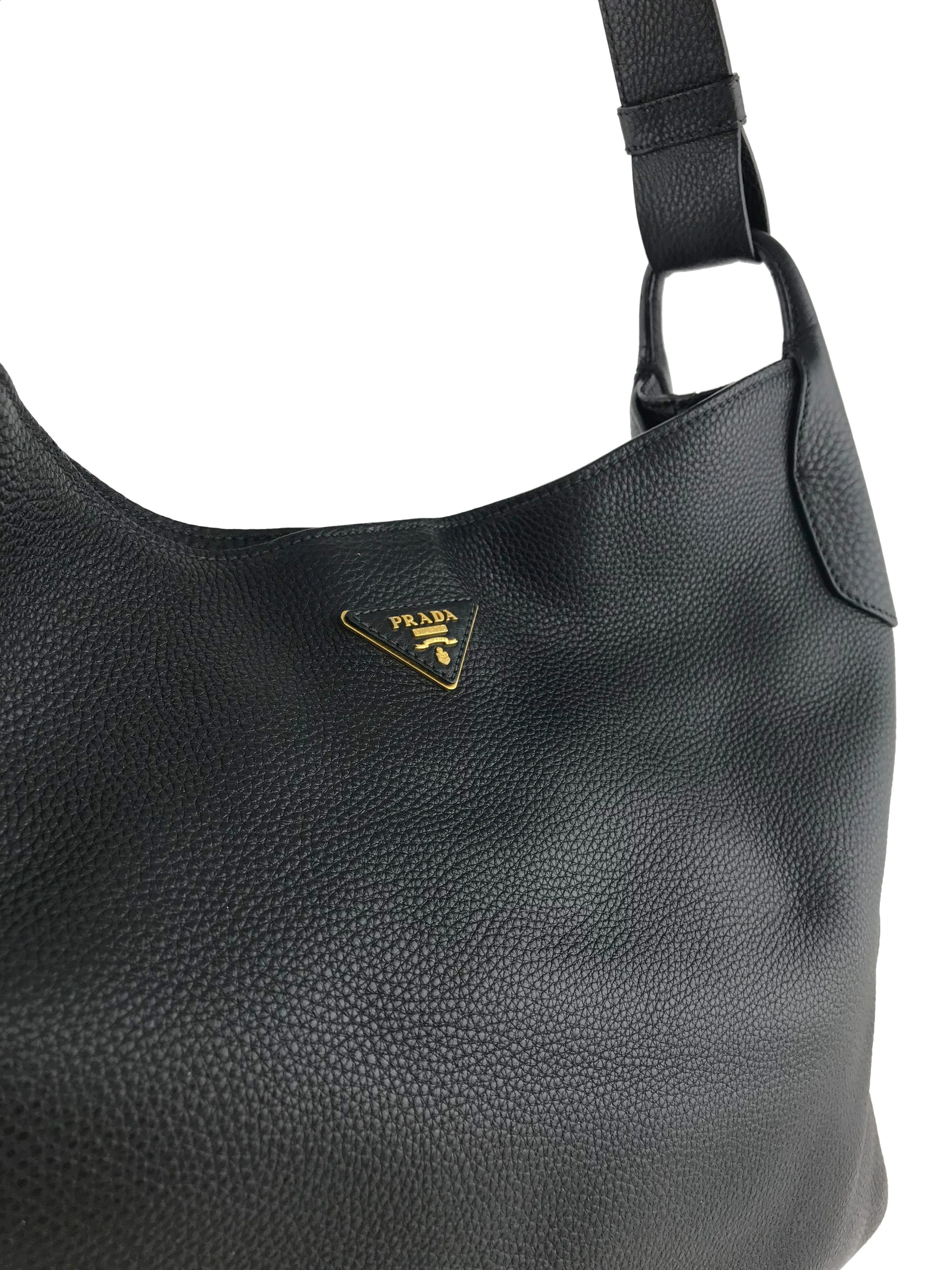 Prada Daino Single Strap Hobo Bag