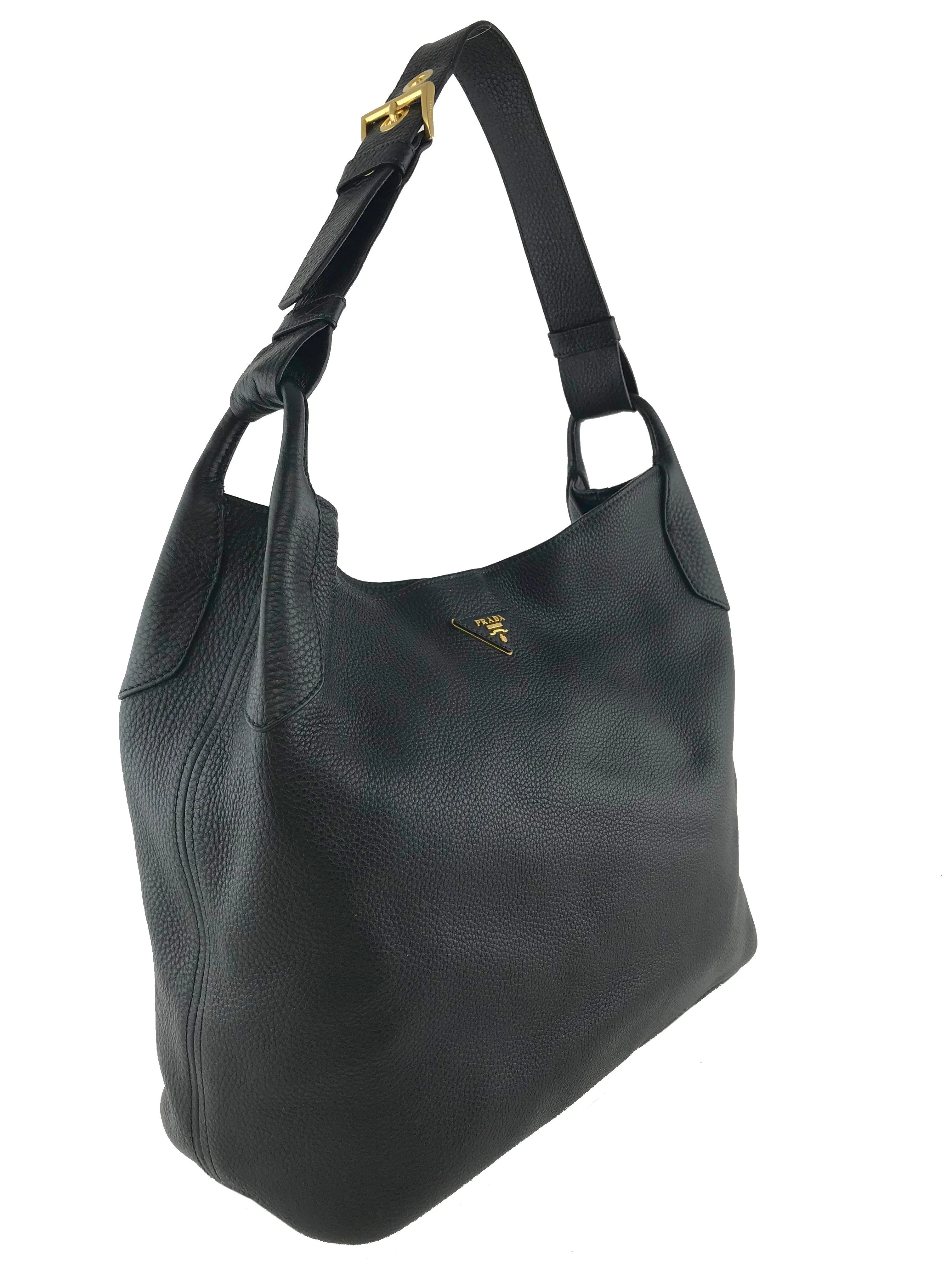 Prada Daino Single Strap Hobo Bag