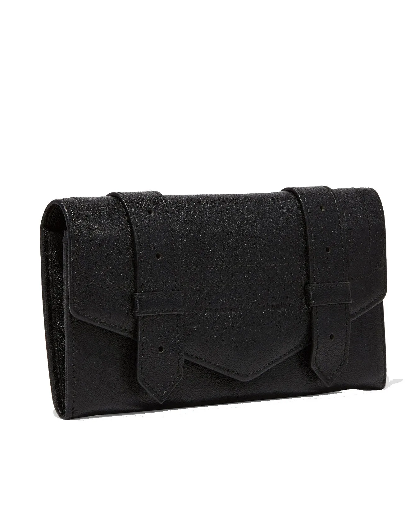 PS1 Continental Flap Wallet (GM), Black