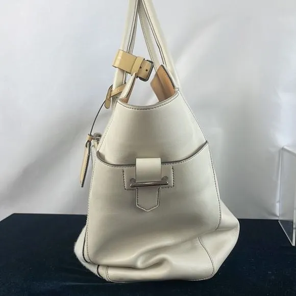 Reed KrakoffPony Winter White Atlantique Bag