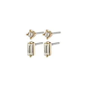 Sabrina Gold Plated Earring Set