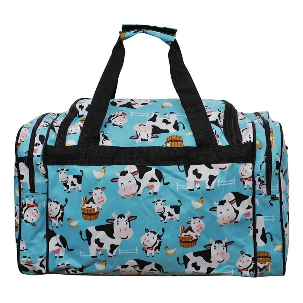 SALE! Cow in Town NGIL Canvas 20 Duffle Bag