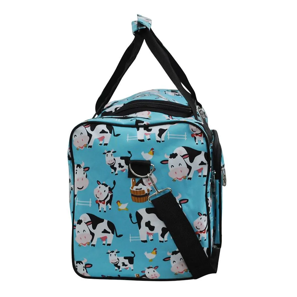 SALE! Cow in Town NGIL Canvas 20 Duffle Bag