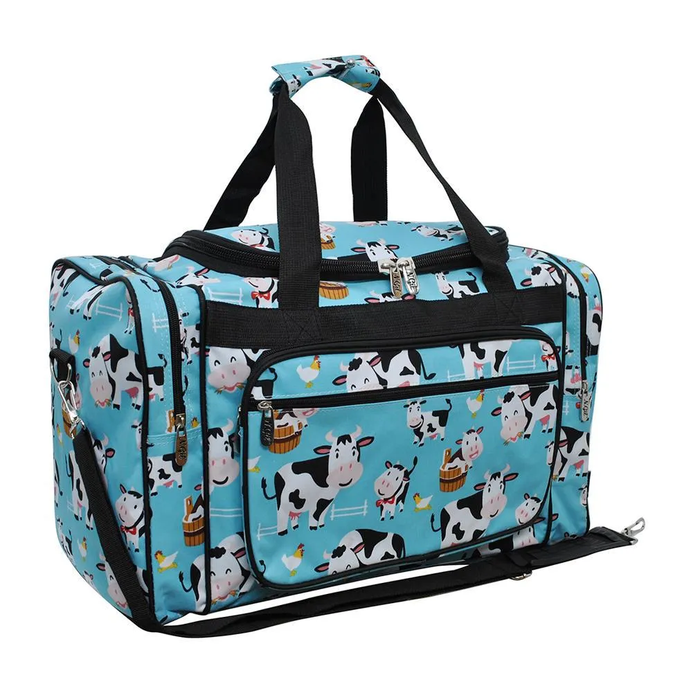 SALE! Cow in Town NGIL Canvas 20 Duffle Bag