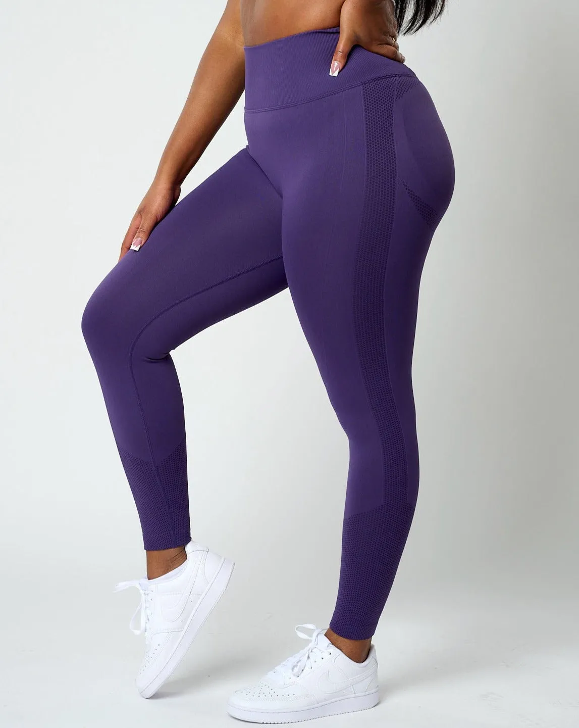 Sujey Scrunch Leggings - Amethyst